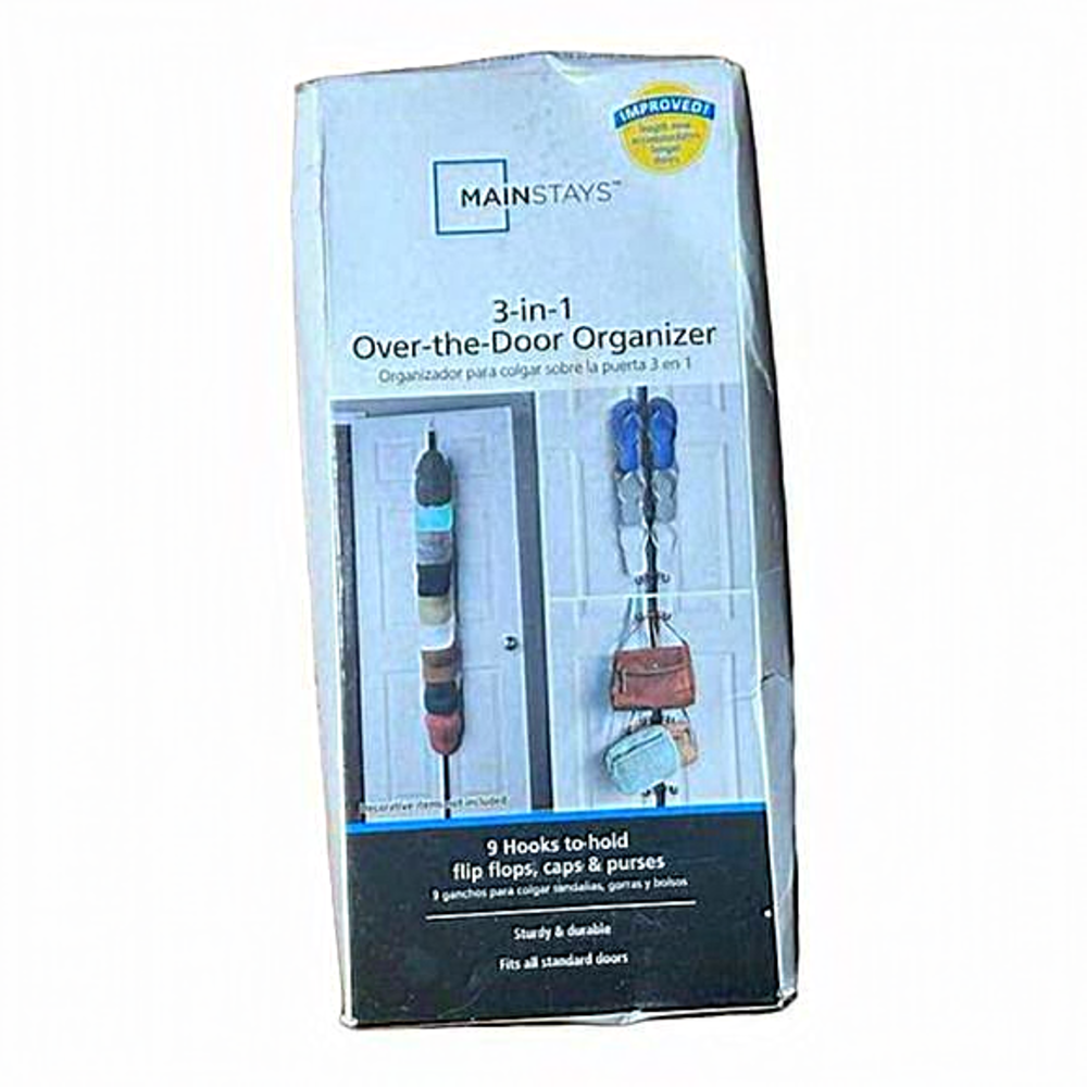 Mainstay 3-in-1 over the‎ door organizer
